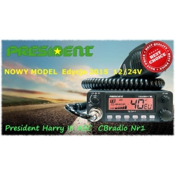 Zestaw CBradio President Harry III ASC  + President MLA-145 MAG