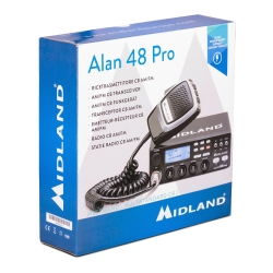 Zestaw CBradio Alan 48 PRO ASQ 1224/24V + Sirio Turbo 2000 MAG