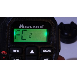 Midland M5 podświetlenie LCD