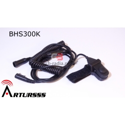 BHS300K przycisk PTT + złącza do słuchawek i mikrofonu
