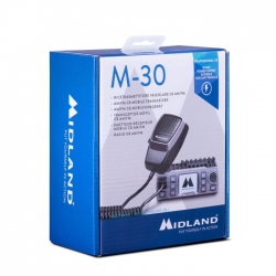 CBradio Midland M30 12/24V ASQ i AutoRfgain LCD Color +antena magnesowa  Alan Black