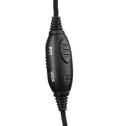 Słuchawki nagłowne Retevis EH4 z mikrofonem 2pin Kenwood  pasują do UV5 / RT5 / RT81 / MD680  itp.