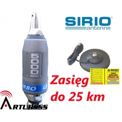 Sirio Turbo 5000 + Podstawa Sirio 160mm