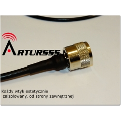 Kabel antenowy z zainstalowaną wtyczką SERWIS ARTURSSS